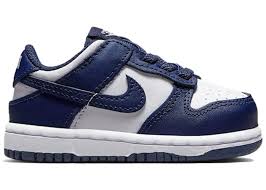 NIKE TDB DUNK LOW-WH/NV/WH